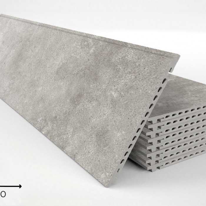 Керамогранитная плита FAVEKER GA16 для НФС, Urban Gris, 1000*400*18 мм