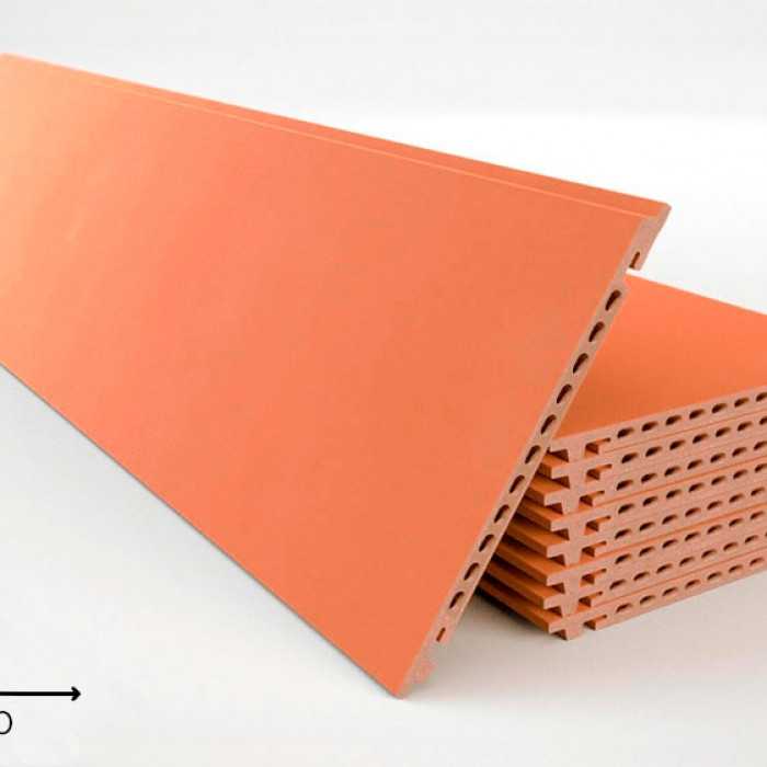 Керамогранитная плита FAVEKER GA16 для НФС, Salmon, 800*400*18 мм